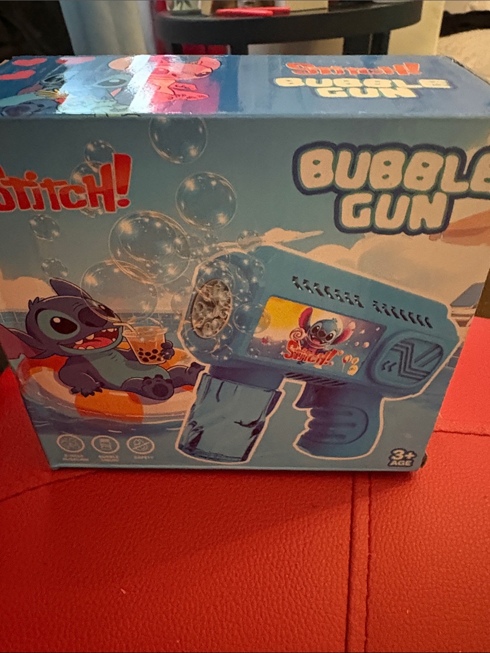 Blue Bubble Gun Toy for Kids